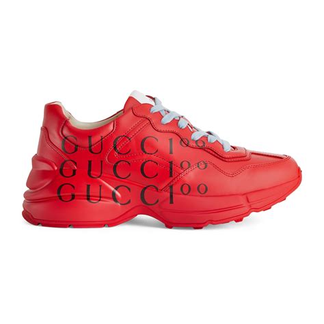 mens gucci shoes green and red|Gucci red bottom sneakers.